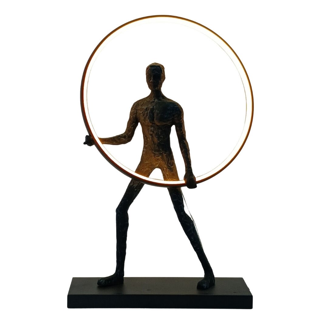 İnsan Figürlü Aydınlatma 40x64cm