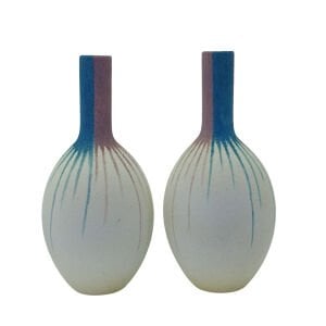 2li Set Seramik Vazo 17x37cm