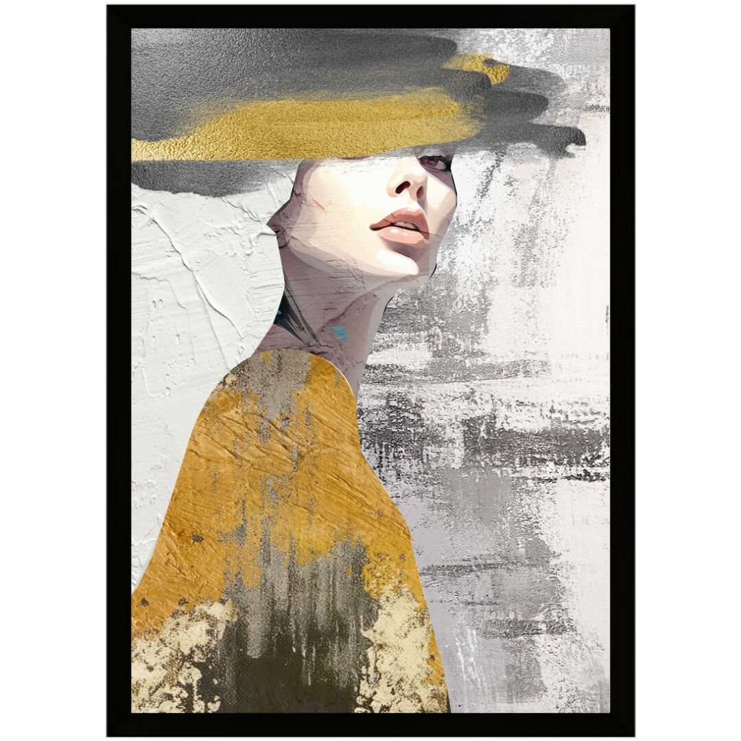 UV Kadın Tablo 75x105 cm