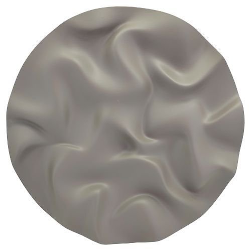 Yuvarlak Dalgalı Vizon 60cm