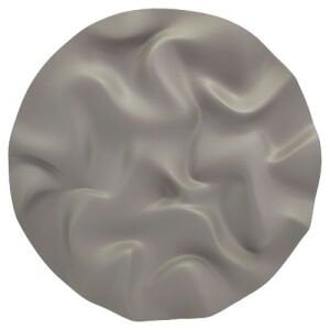 Yuvarlak Dalgalı Vizon 60cm