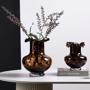 2li Set Florid Cam Vazo 20x24cm