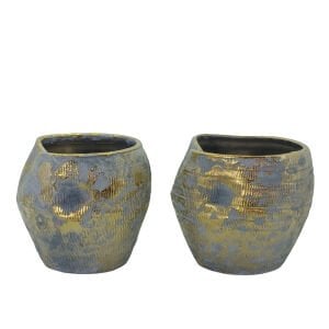 2li Set Seramik Vazo 20x24cm