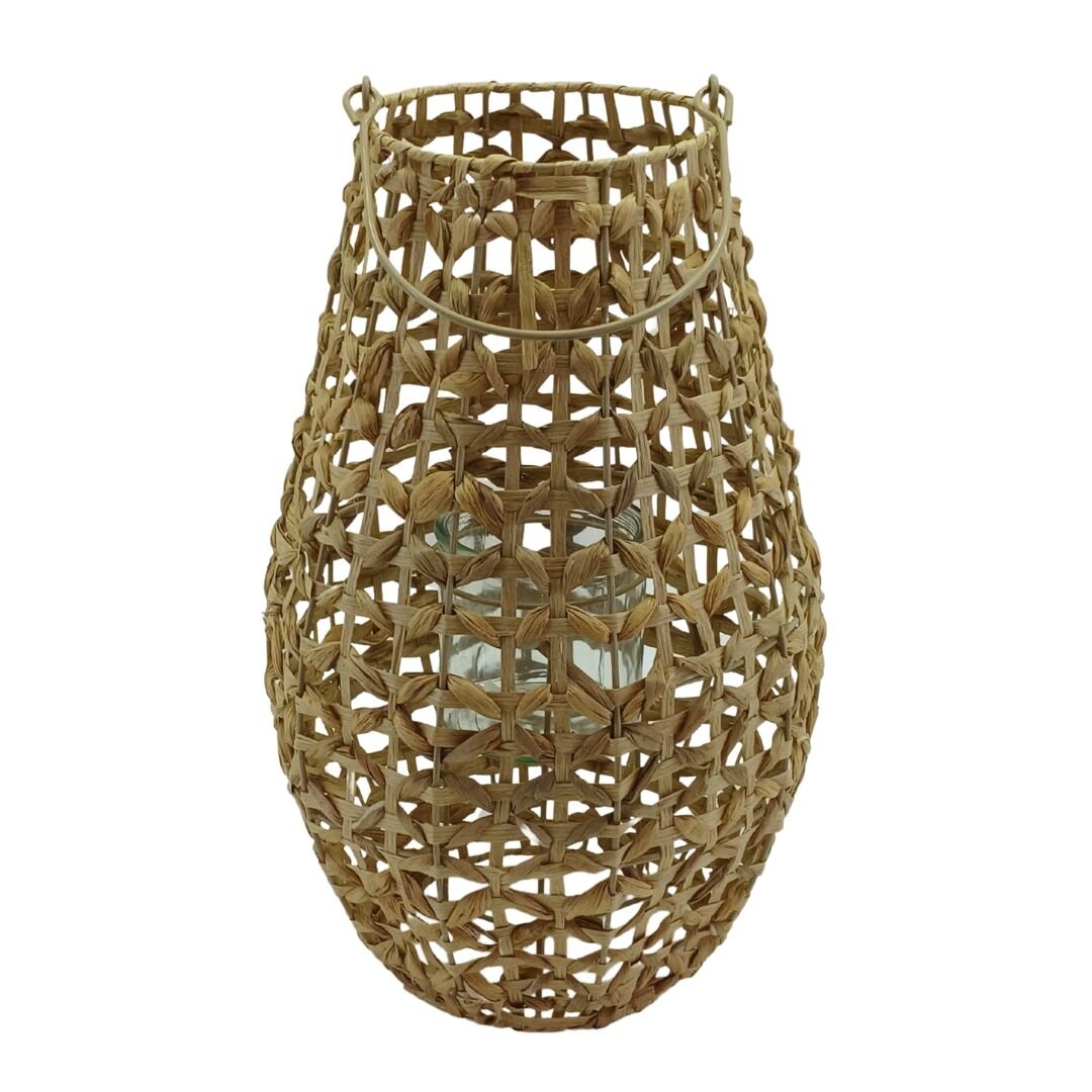 Hasır Mumluk 23x41cm