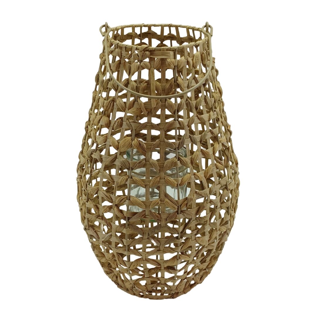 Hasır Mumluk 23x41cm