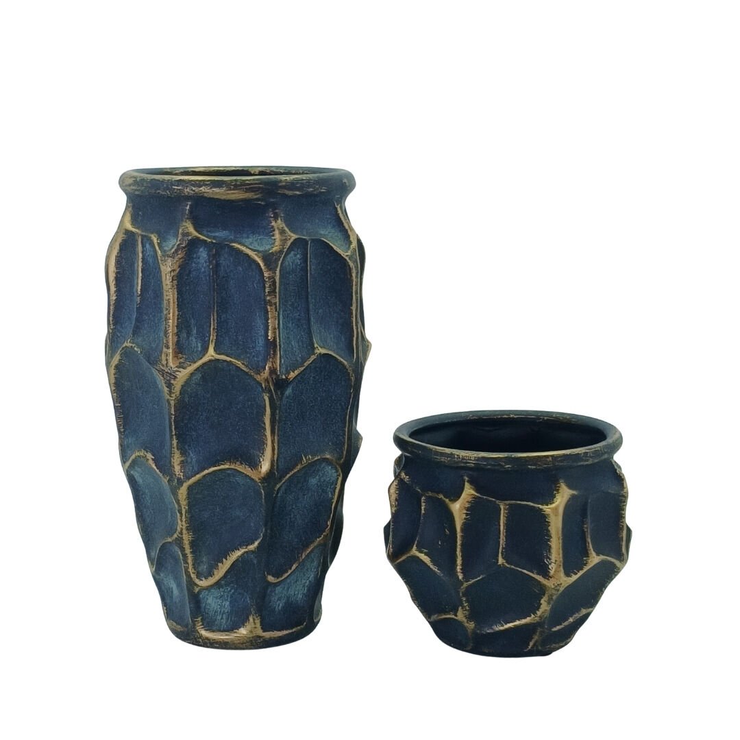 2li Set Seramik Vazo 20x36cm