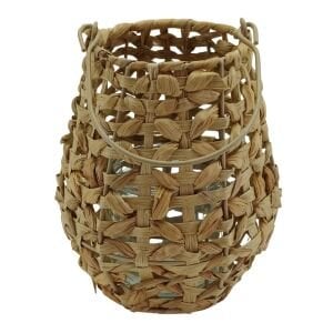 Hasır Mumluk 17x21cm