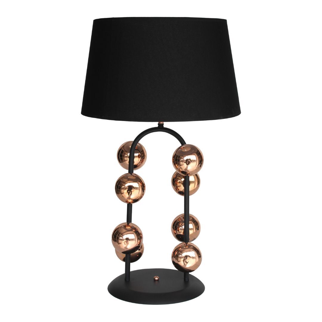 8 Toplu Abajur Bakır 40x70cm