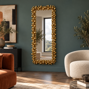 Padova Metal Duvar Aynası 60x160cm