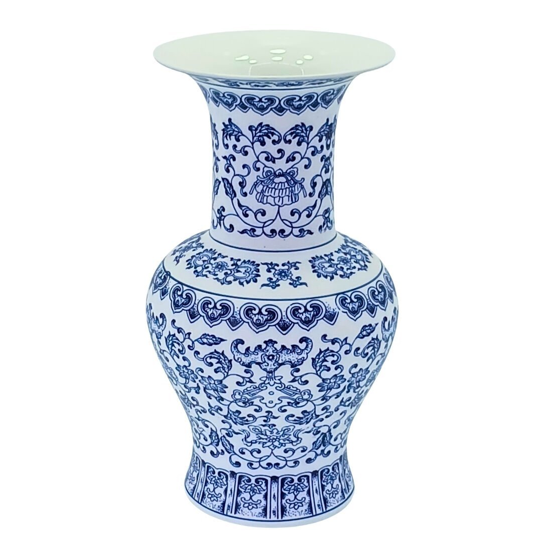 Çini Seramik Vazo 16x31cm