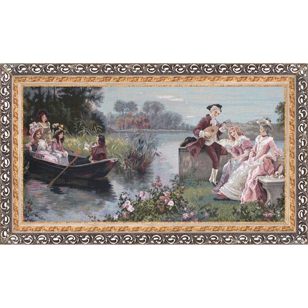 Goblen Ahşap çerç.Liza Tablo 80x140cm