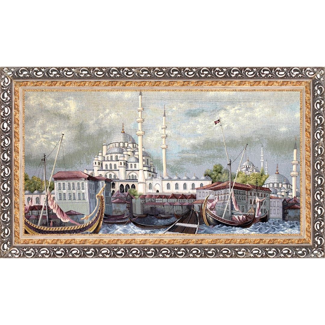 Goblen Ahşap YeniCami Tablo 80x140cm