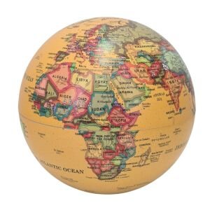 Dönen Işıklı Dünya Küre 15x25cm