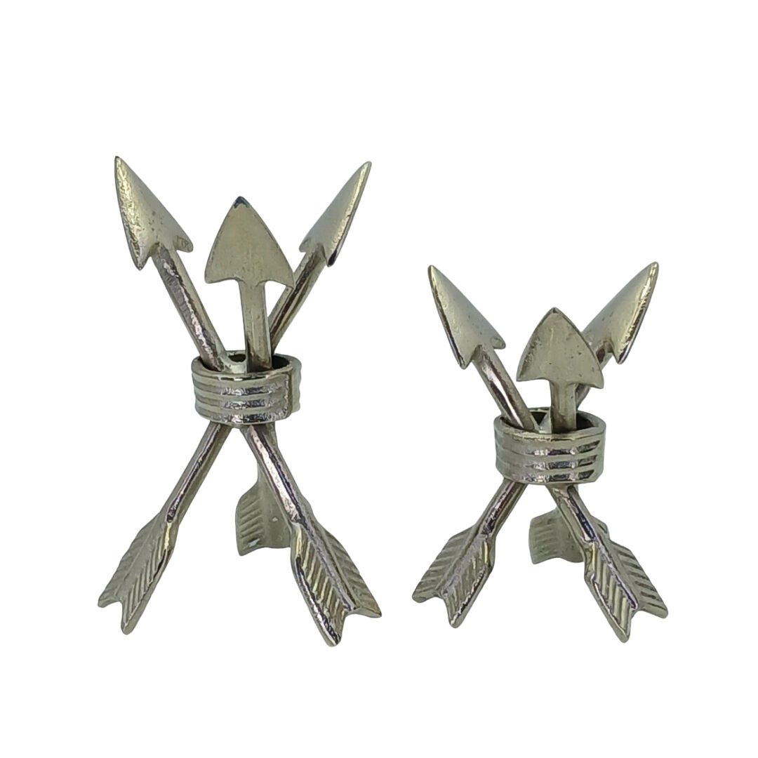 2li Set Oklar Metal Obje 15x21cm