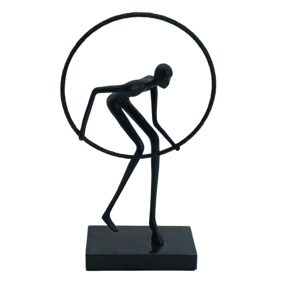 Döküm Çemberli Adam B.Boy 19x35cm