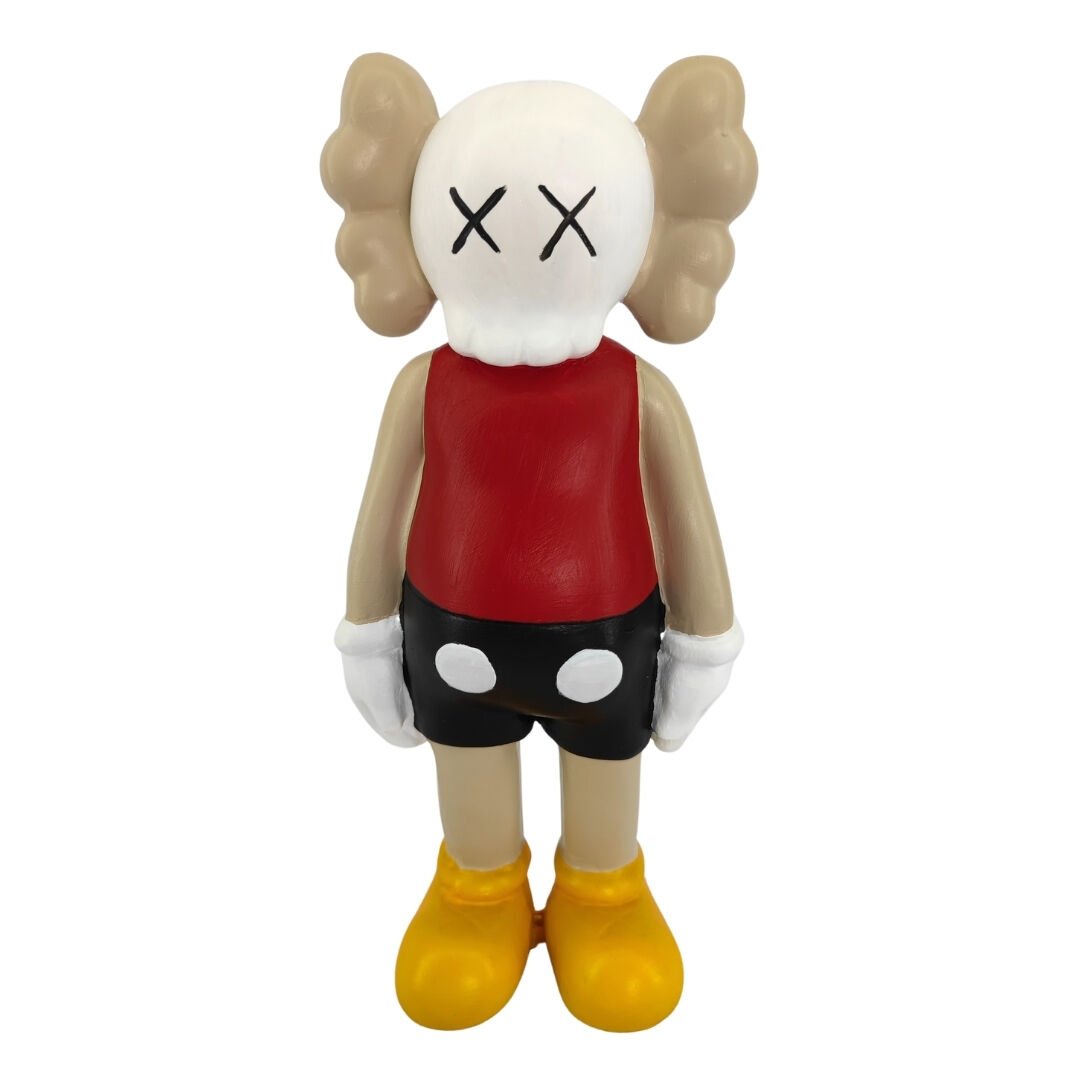 Kaws Obje Kırmızı 14x33cm