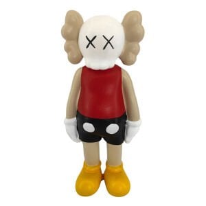 Kaws Obje Kırmızı 14x33cm