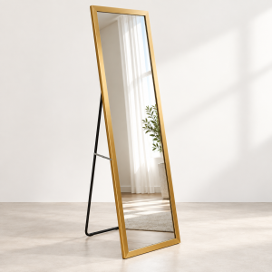 Gold Çerçeveli Boy Aynası 45x145cm