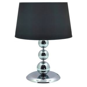 3 Toplu Krom Abajur 40x66cm