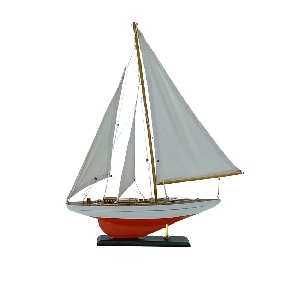Ahşap Model Yelkenli 50x60cm