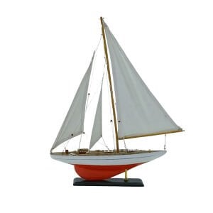 Ahşap Model Yelkenli 50x60cm