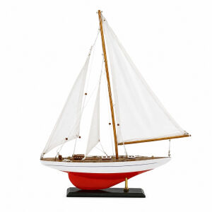 Ahşap Model Yelkenli 50x60cm