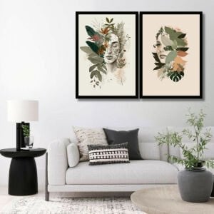 UV 2li Set Kadınlar Tablo 80x120cm