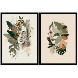 UV 2li Set Kadınlar Tablo 80x120cm