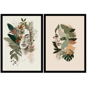UV 2li Set Kadınlar Tablo 80x120cm