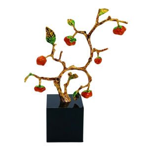 Döküm Ağaç Obje B.Boy 13x24cm