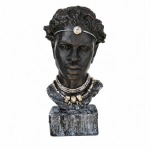 Afrikalı Erkek Büst 13x29cm