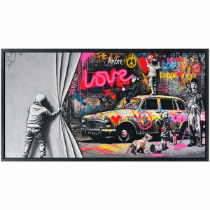 PopArt Graffiti Tuval Tablo 60x120cm