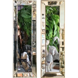 2li Set Çerçeveli Ayna 66x113cm