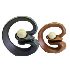 2li Set Soyut Obje 26x30cm