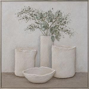 Vazolar Rölyef Tablo 100x100cm