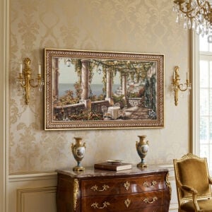 Goblen Üzüm Bağı Tablo 82x142cm