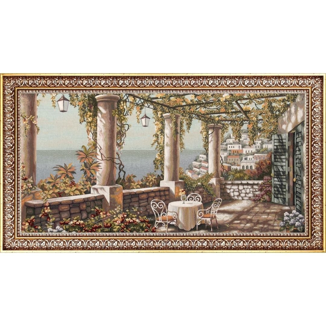Goblen Üzüm Bağı Tablo 82x142cm
