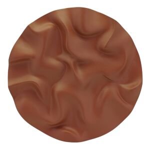 Yuvarlak Dalgalı Kremit 60cm