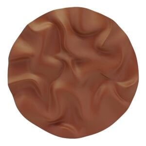 Yuvarlak Dalgalı Kremit 60cm