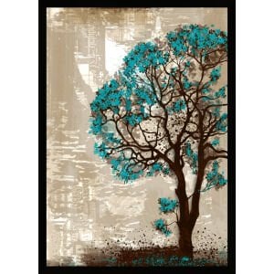 UV Soyut Ağaç Tablo 75x105cm