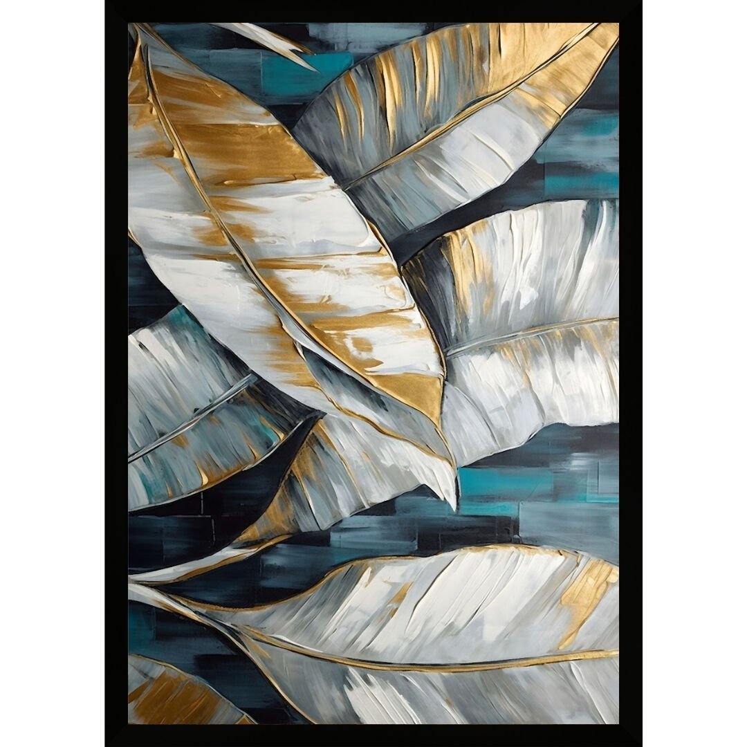 UV Yapraklar Tablo 75x105cm