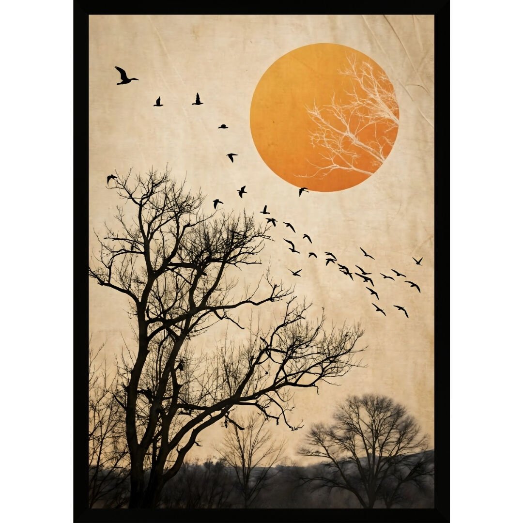 UV Gün Batımı Tablo 75x105cm