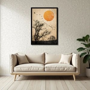 UV Gün Batımı Tablo 75x105cm