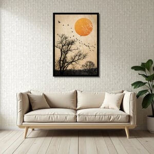 UV Gün Batımı Tablo 75x105cm