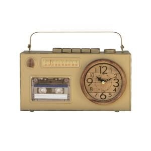 Kamer Metal Radyo Saat 22x29cm