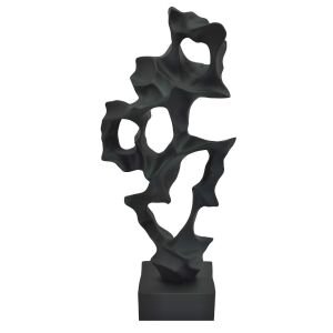 Soyut Obje 20x46cm Siyah