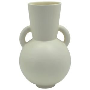 Kulplu Vazo 18x29cm Kemik