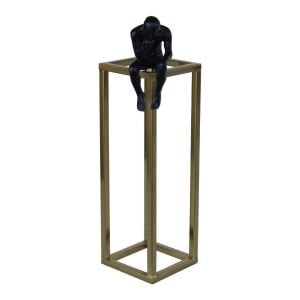 Metal Standlı Düsünen Adam 4| 14x38cm