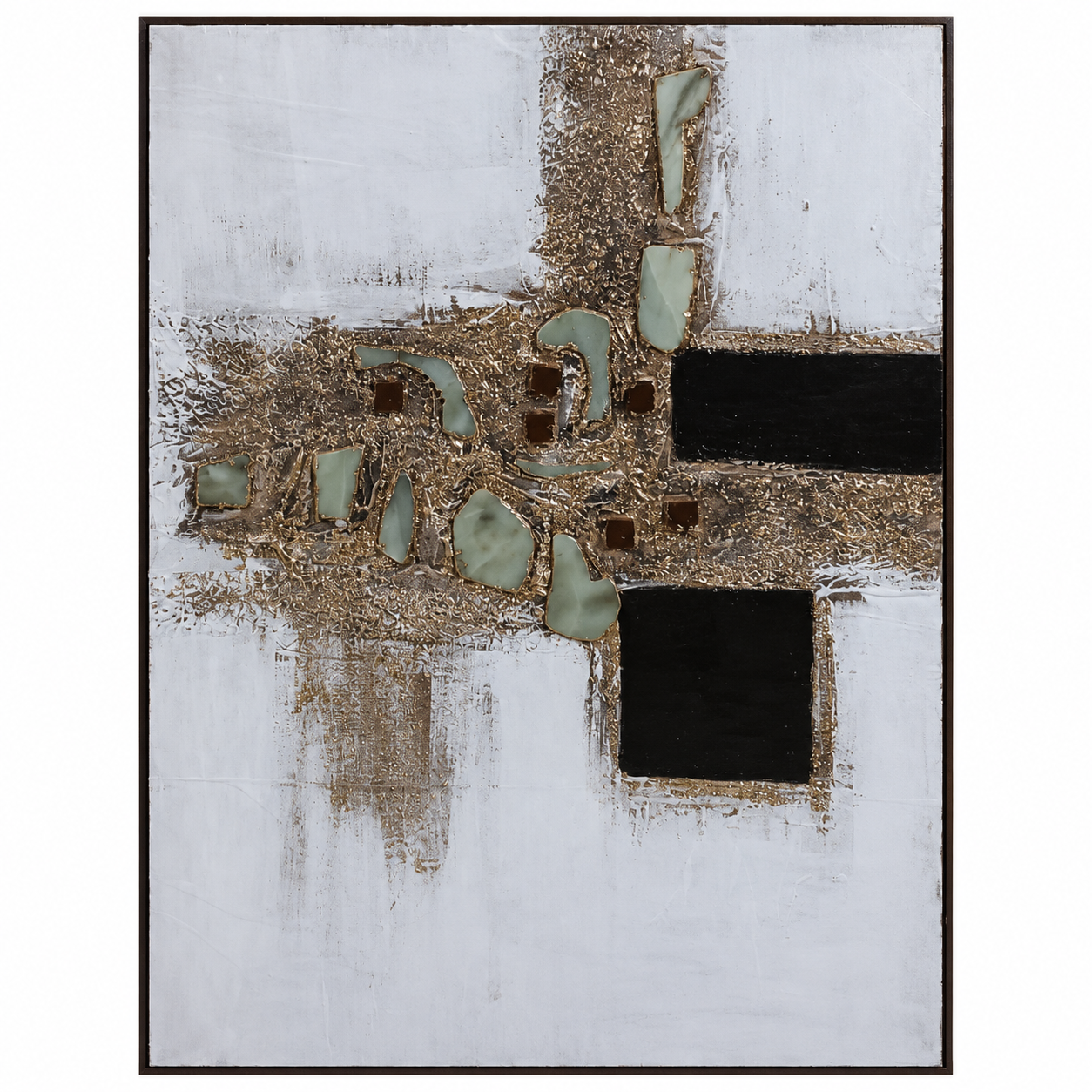 Doğal Taşlı Rölyef Tablo 90x120cm