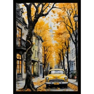 UV Klasik Araç Tablo 60x80cm